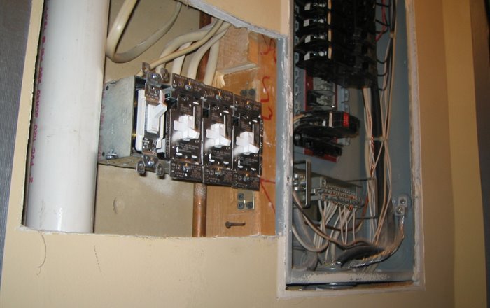 Electrical panel repair